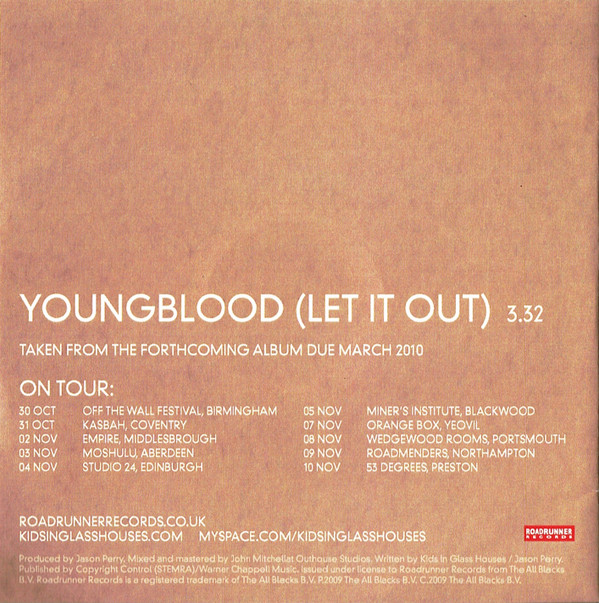 last ned album Kids In Glass Houses - Young Blood Let It Out
