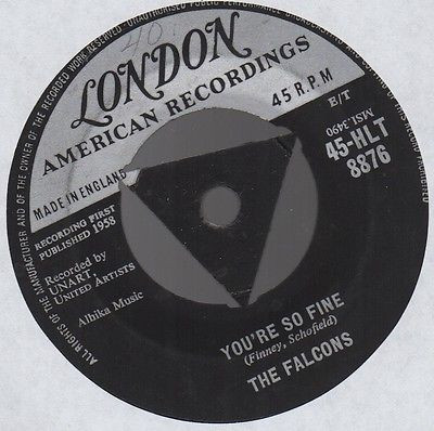 The Falcons – You're So Fine (1959, Vinyl) - Discogs