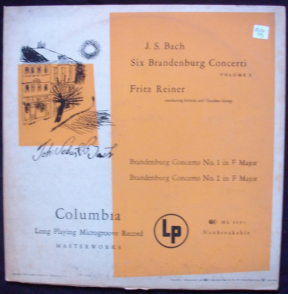 J.S. Bach, Fritz Reiner – Six Brandenburg Concerto Volume I (1950