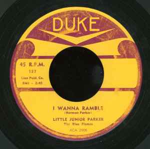 Little Junior Parker - I Wanna Ramble / Backtracking album cover