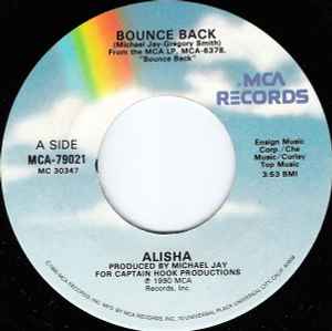 Alisha - Bounce Back album cover