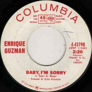 Enrique Guzmán - Baby, I'm Sorry / Tan Cerca album cover