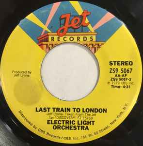 Electric Light Orchestra - Last Train To London album cover