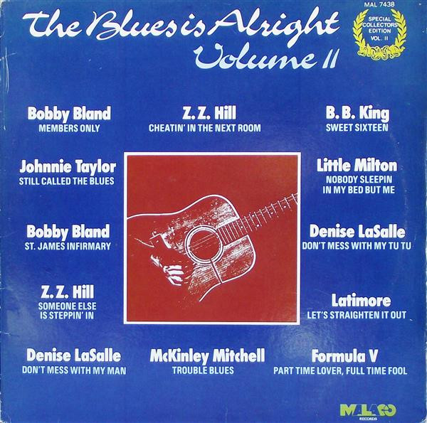 The Blues Is Alright - Volume II (1986, Vinyl) - Discogs