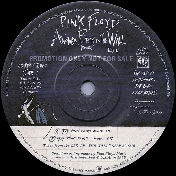 Pink Floyd: Another Brick in the Wall Part 2 (Version 2) (1982)
