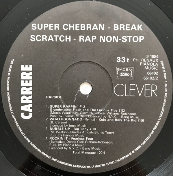 ladda ner album Various - Super Chébran Break Rap Scratch