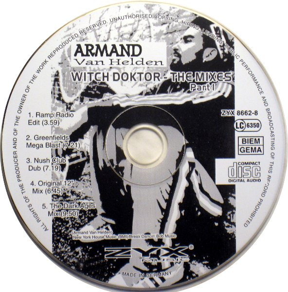 baixar álbum Armand Van Helden - Witch Doctor The Mixes Part 1