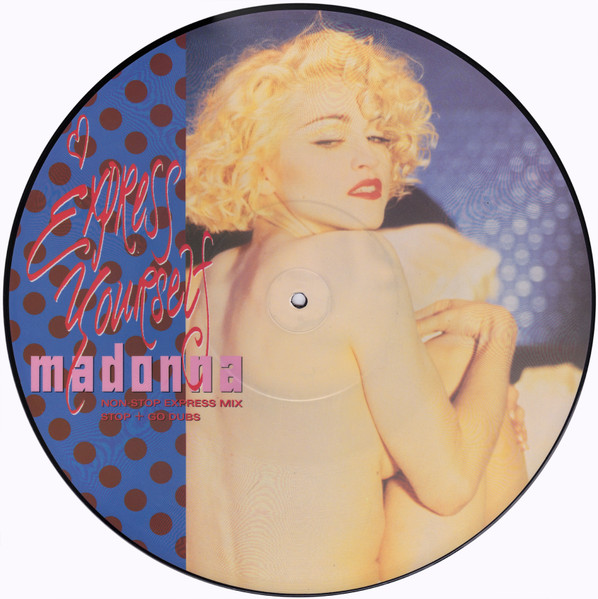 マドンナ　Express Yourself　ブラジル盤 プロモ 12” レコード 洋楽 レコード 本・音楽・ゲーム 最終特価