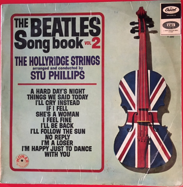 The Hollyridge Strings – The Beatles Song Book-Vol 2 (1964, Vinyl