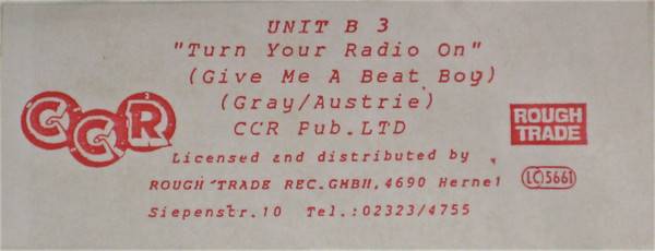 Album herunterladen Unit B3 - Turn Your Radio On