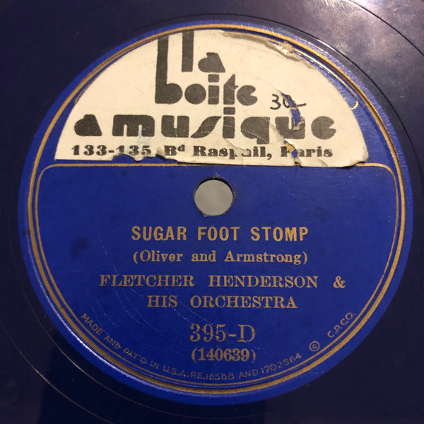 Fletcher Henderson And His Orchestra – Sugar Foot Stomp / What-Cha 