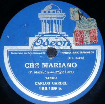 Album herunterladen Carlos Gardel - Sos De Chiclana Che Mariano