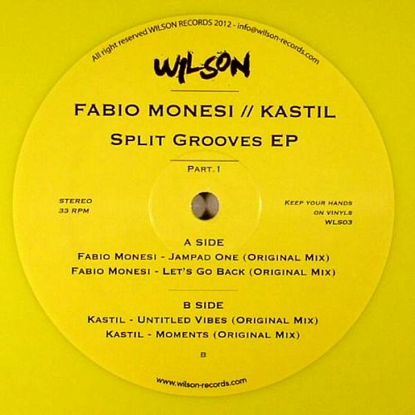 Album herunterladen Fabio Monesi Kastil - Split Grooves EP Part1