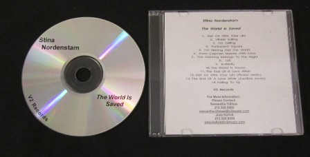 Stina Nordenstam – The World Is Saved (2004, CDr) - Discogs