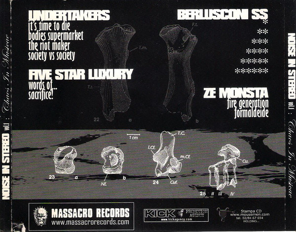 baixar álbum Undertakers Five Star Luxury Berlusconi SS Ze Monsta - Noise In Stereo Vol 1 Chaos In Musicae