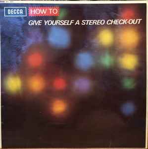 No Artist - How To Give Yourself A Stereo Check-Out album cover