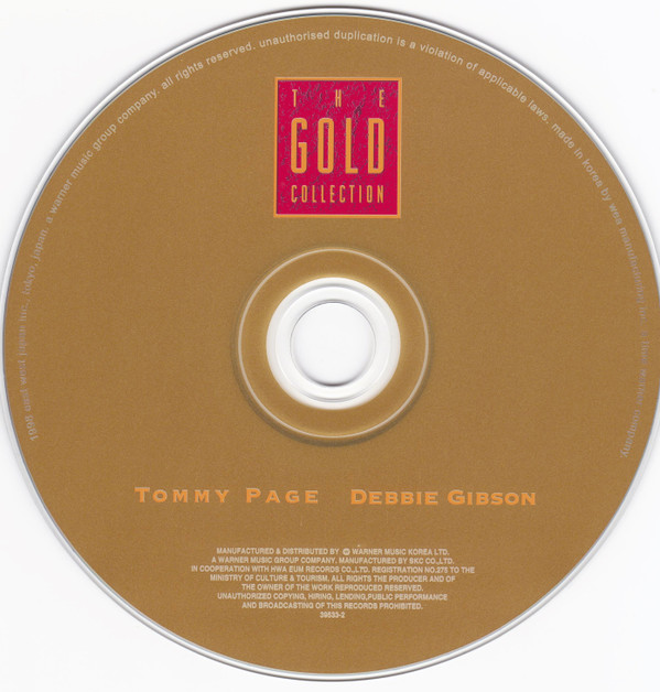ladda ner album Debbie Gibson & Tommy Page - The Gold Collection