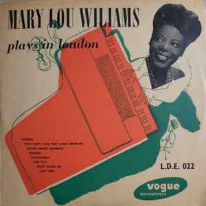 Mary Lou Williams - Mary Lou Williams Plays In London album cover