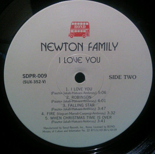 Album herunterladen Newton Family - I Love You