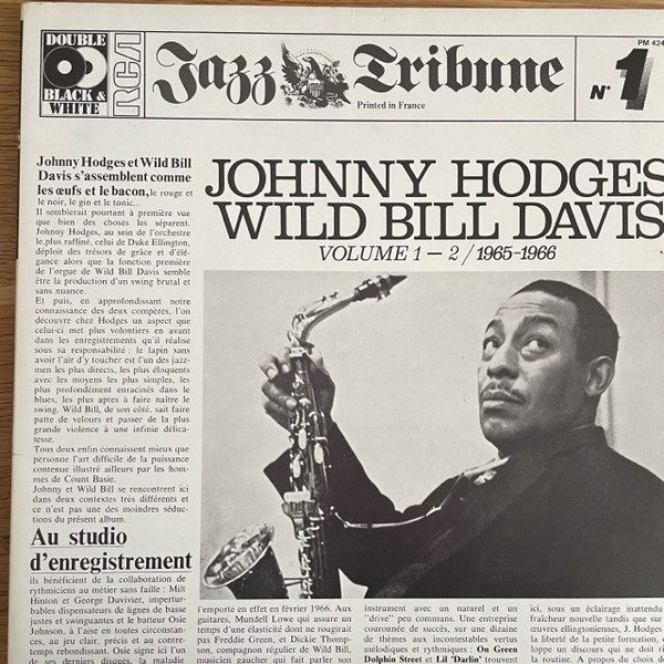 Johnny Hodges and Wild Bill Davis – Johnny Hodges And Wild Bill