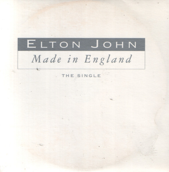 Made In England by Elton John CD (1995)