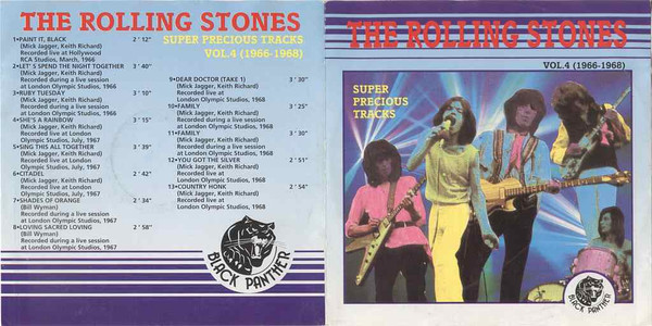 The Rolling Stones – Super Precious Tracks Vol 4 (1966-1968 ...