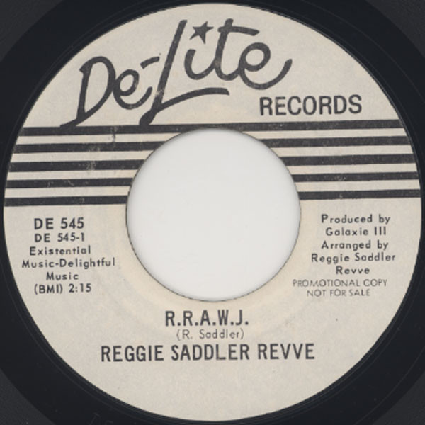 EP US盤 米盤 オリジナル レコード 7 Reggie Saddler Revue / Just