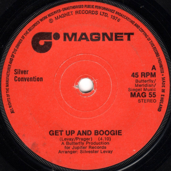 Silver Convention – Get Up And Boogie (1976, Vinyl) - Discogs