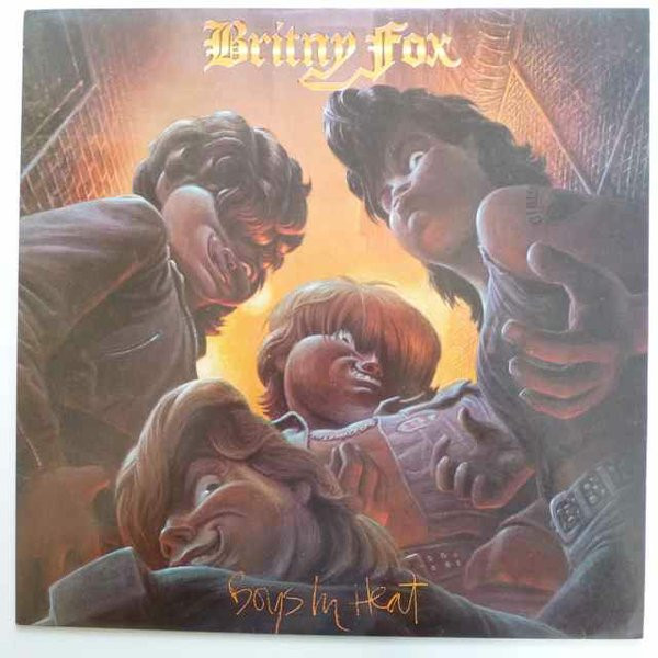 ギタースコア Britny Fox Boys in Heat ブリトニーフォックス - アート 