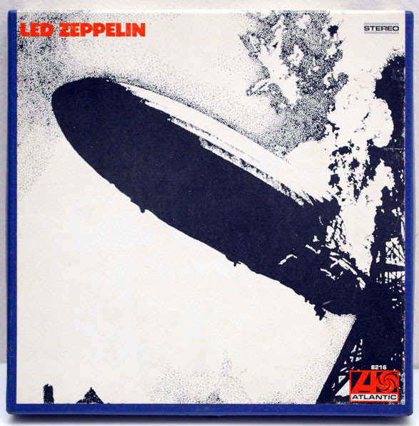 LP. Disco de vinilo. Led Zeppelin - I. 1969.