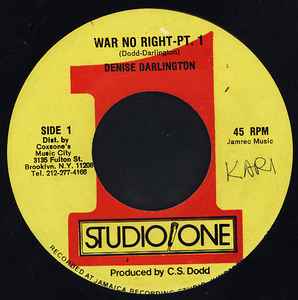War No Right - Pt. 1 - Denise Darlington