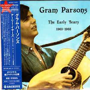 Gram Parsons - The Early Years 1963-65 album cover