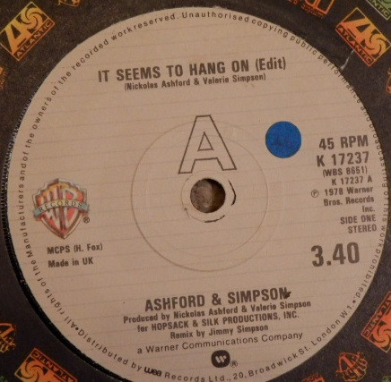 Ashford & Simpson - It Seems To Hang On | Releases | Discogs