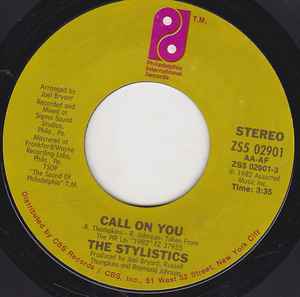 The Stylistics - Call On You album cover