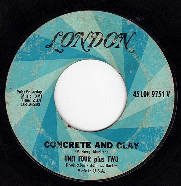 Unit Four Plus Two – Concrete And Clay (1965, Vinyl) - Discogs