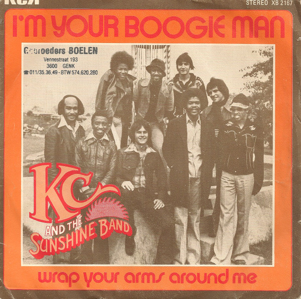 KC and The Sunshine Band I'm Your Boogie Man / Wrap Your Arms