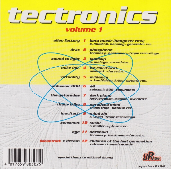 télécharger l'album Various - Tectronics Volume 1 Follow The Leaders Of The Underground