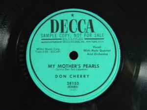 Don Cherry (2) - My Mother's Pearls album cover
