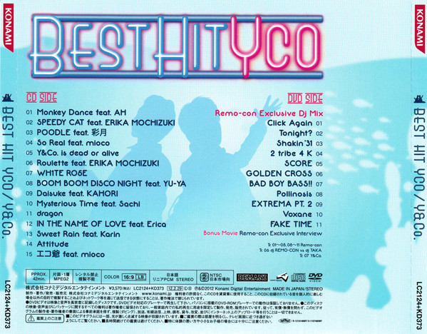 Y&Co. – Best Hit YCo (2012, CD) - Discogs