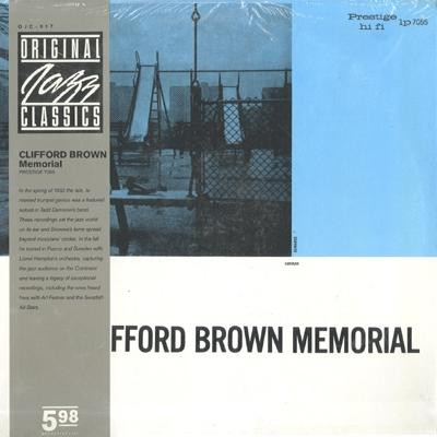 Clifford Brown – Memorial (1982, Terre Haute, Vinyl) - Discogs