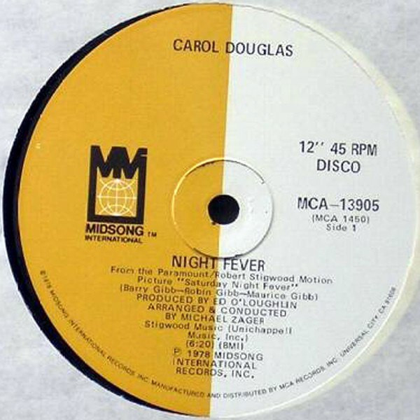 lataa albumi Download Carol Douglas - Night Fever album