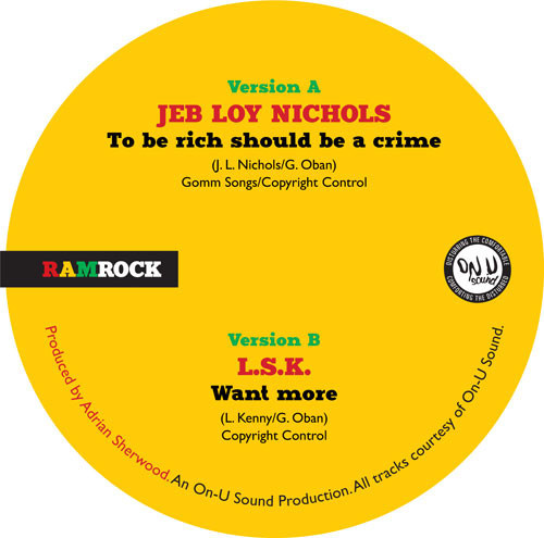 Jeb Loy Nichols / L.S.K. – To Be Rich Should Be A Crime / Want