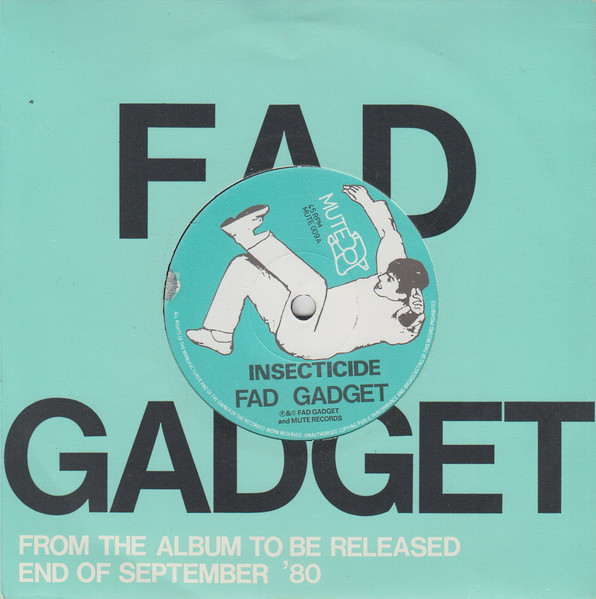 jeg er tørstig forening Begge Fad Gadget – Fireside Favourite / Insecticide (1980, Vinyl) - Discogs