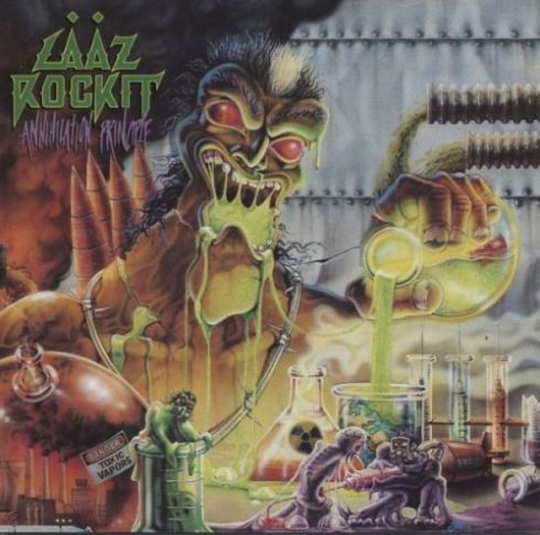 Laaz Rockit – Annihilation Principle (1989, Vinyl) - Discogs