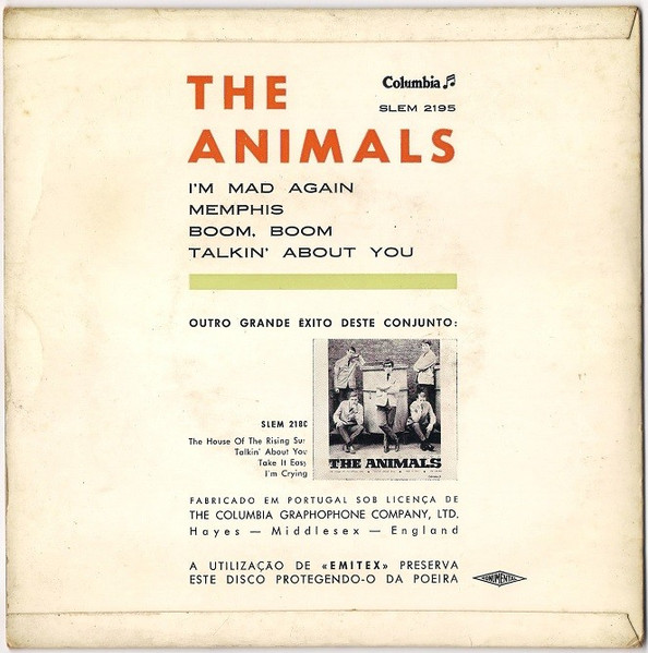 The Animals – I'm Mad Again (1964, Vinyl) - Discogs