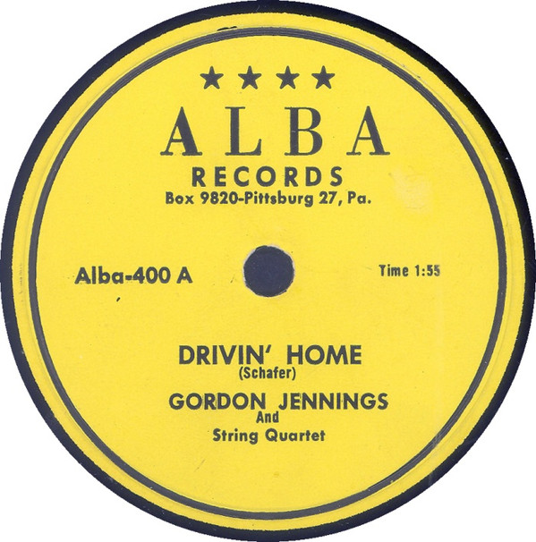 ladda ner album Gordon Jennings And String Quartet - Drivin Home Three Day Pass