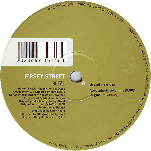 Music  Jersey Street