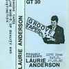 Laurie Anderson - Live Performance 27.05.82 In New York