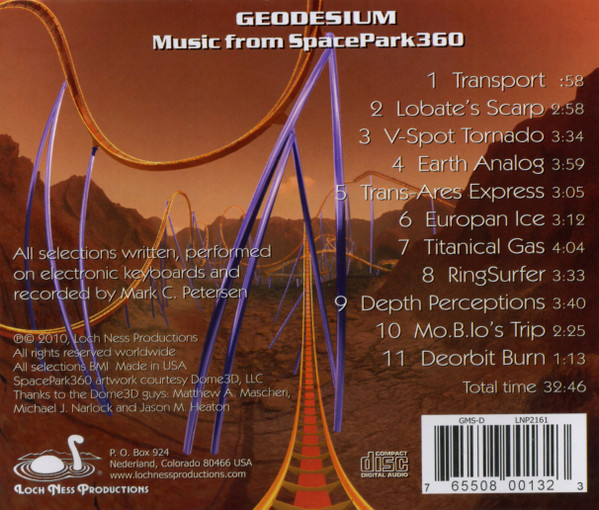 descargar álbum Geodesium - Music From SpacePark360