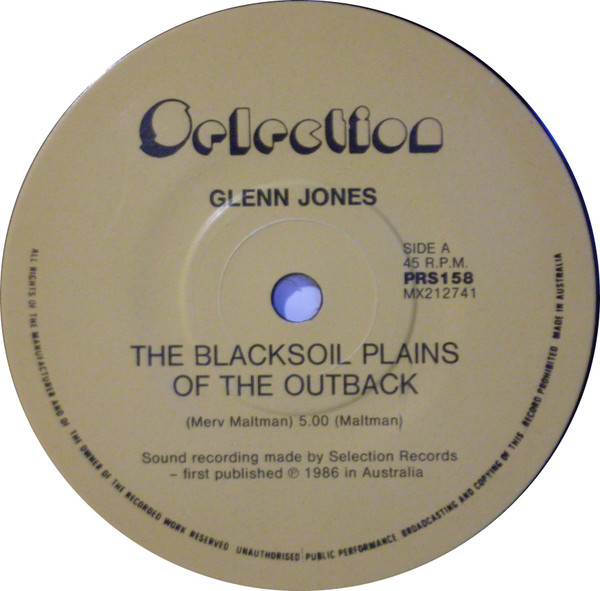 télécharger l'album Glenn Jones - The Blacksoil Plains Of The Outback